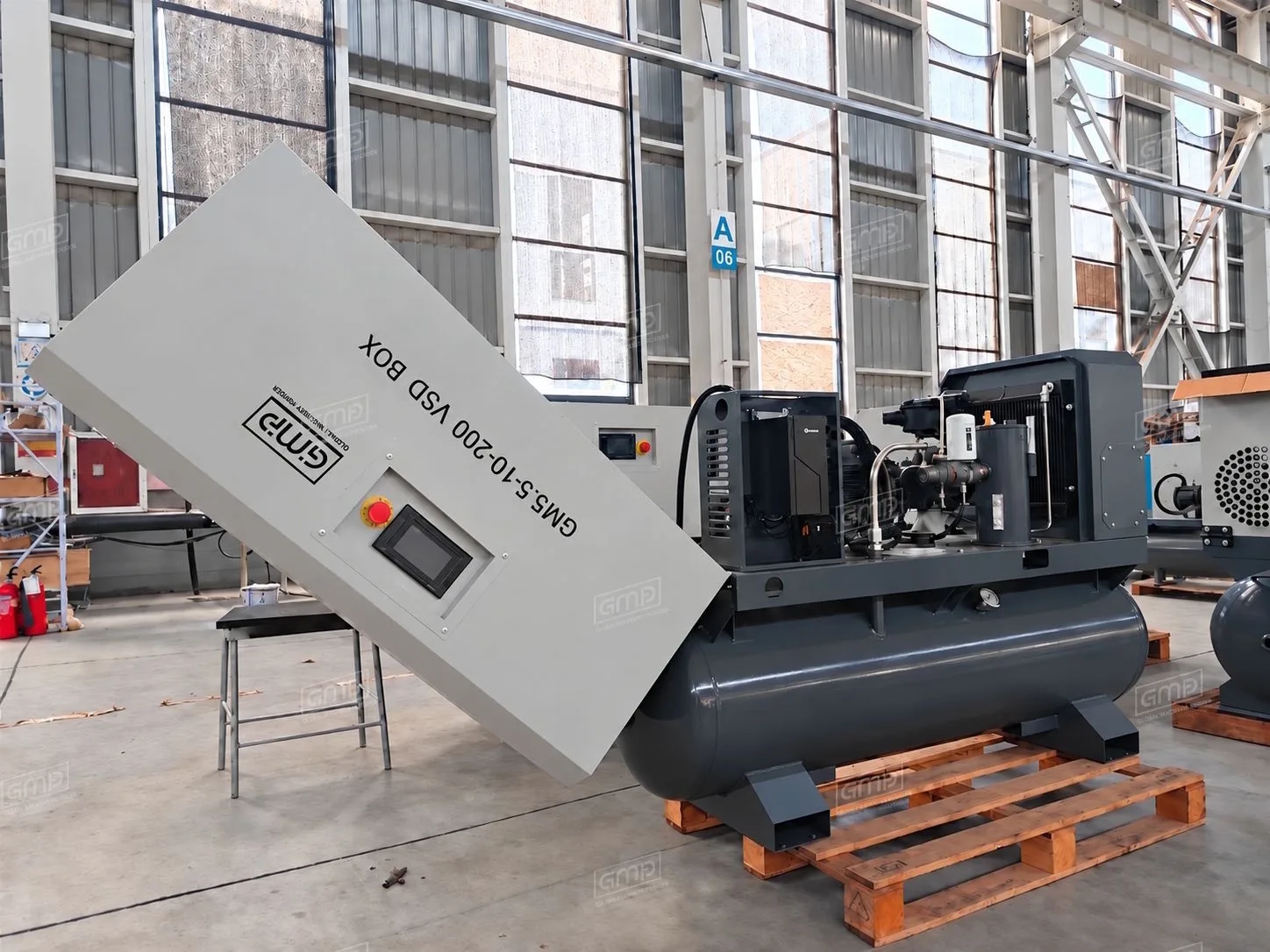 Винтовой компрессор GMP GM 5,5-10-200 VSD BOX (IP55) — изображение 5