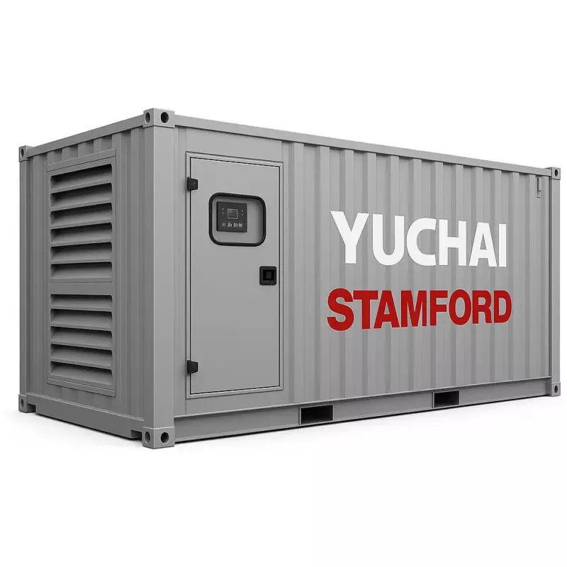 Дизельный генератор Yuchai GMP AY825 в кожухе