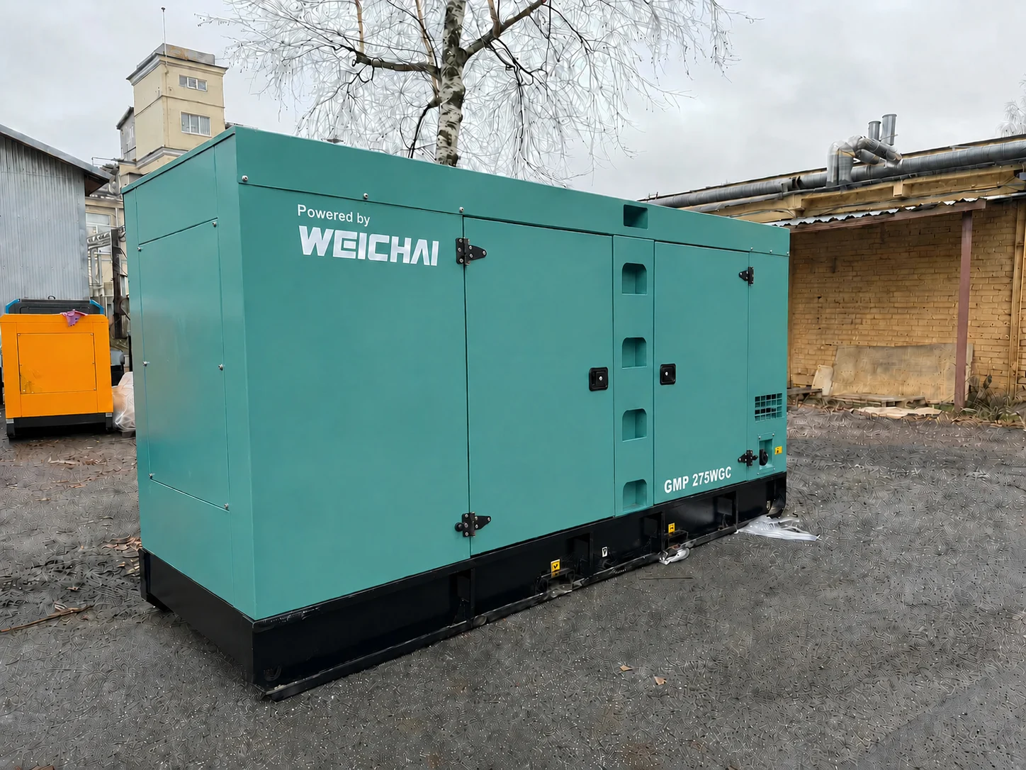 Дизельный генератор GMP 275WGC в кожухе — изображение 4