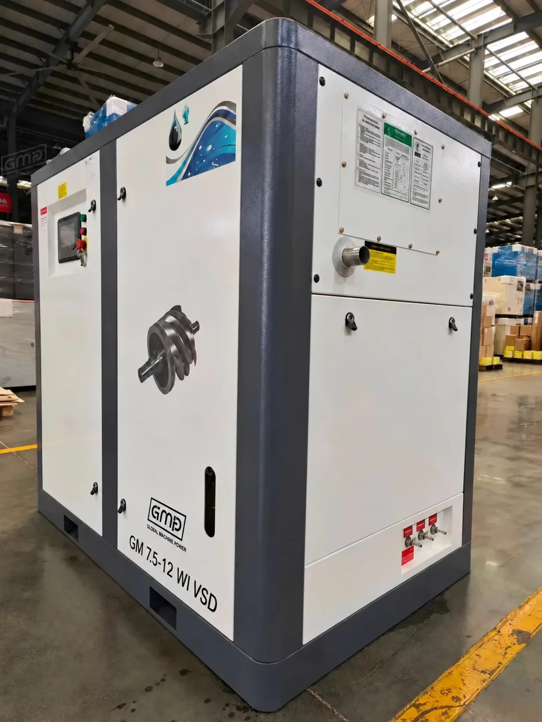 Безмасляный компрессор GMP GM 7.5-12 WI VSD — изображение 3
