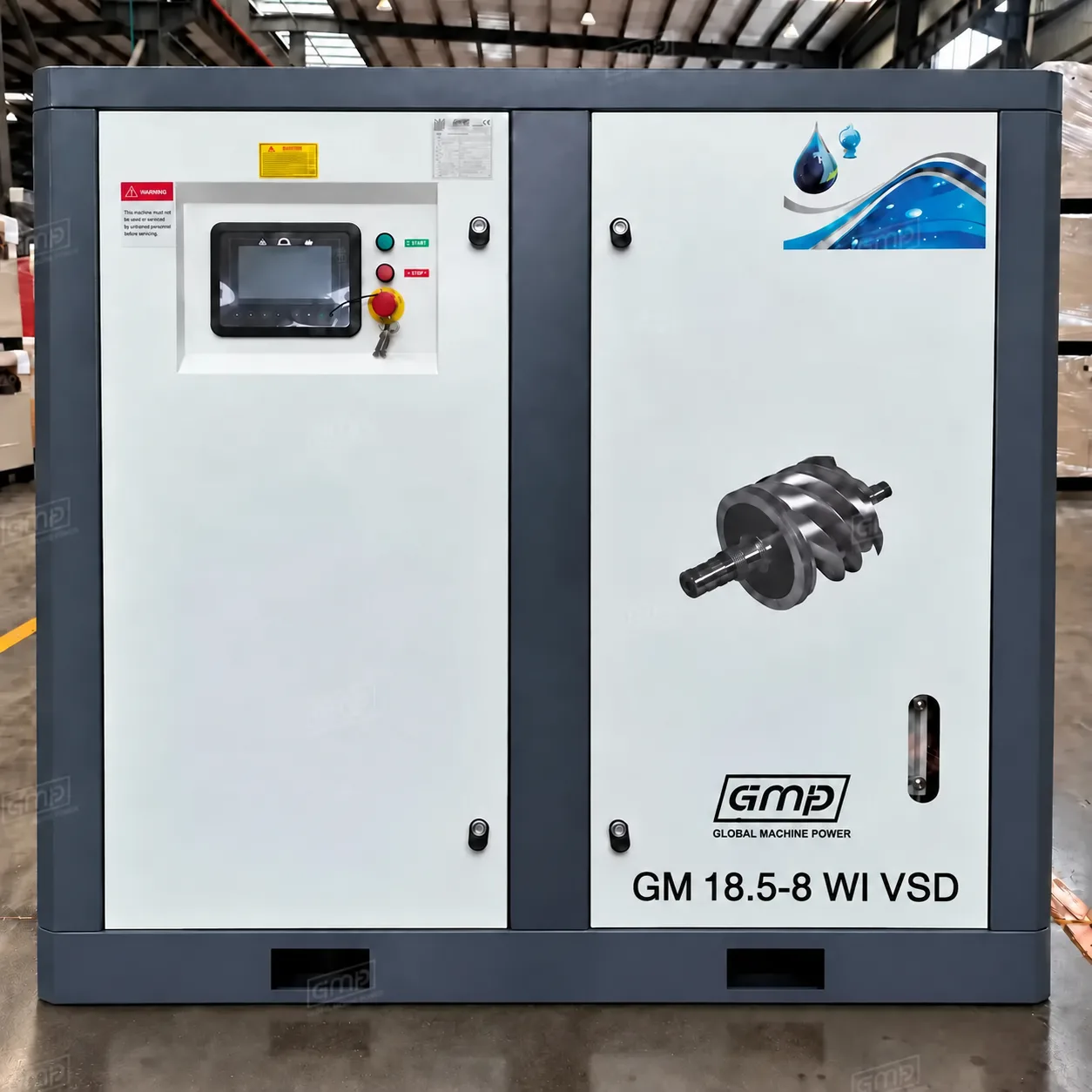 Безмасляный компрессор GMP GM 18,5-8 WI VSD