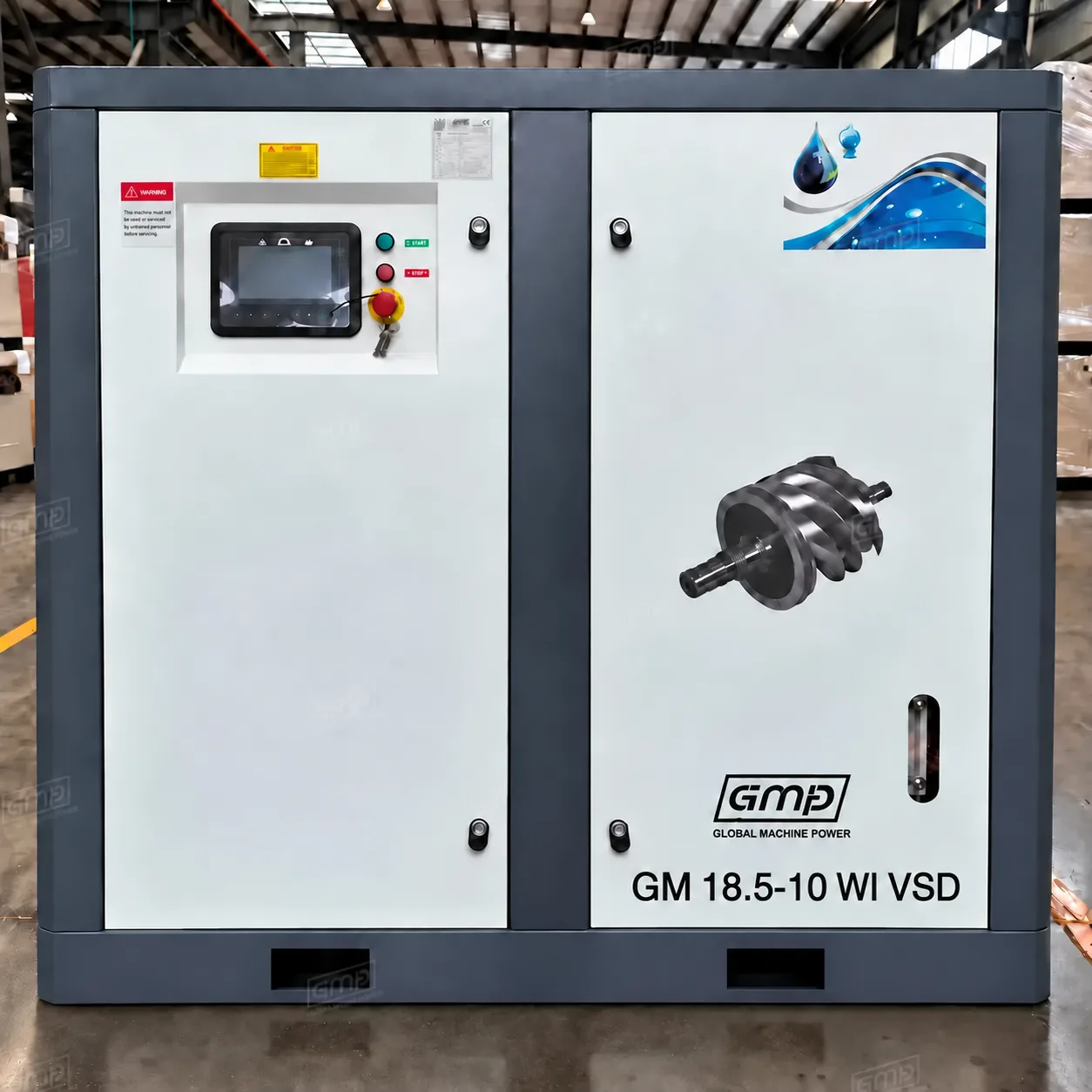 Безмасляный компрессор GMP GM 18,5-10 WI VSD