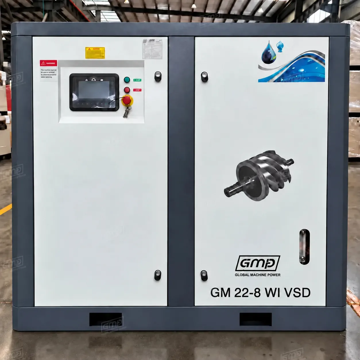 Безмасляный компрессор GMP GM 22-8 WI VSD