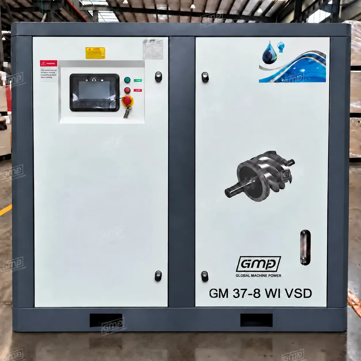 Безмасляный компрессор GMP GM 37-8 WI VSD