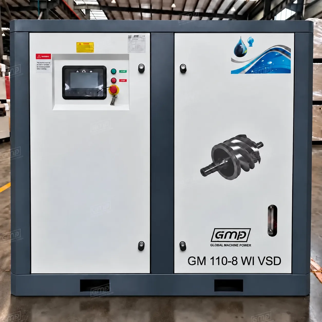 Безмасляный компрессор GMP GM 110-8 WI VSD