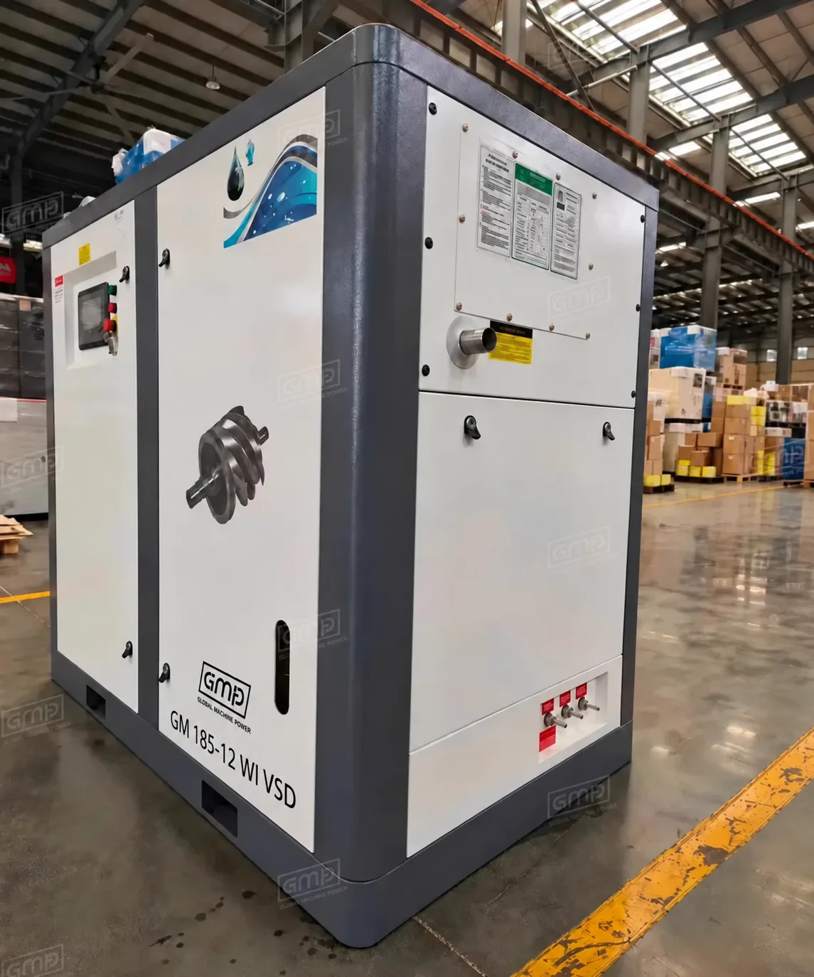 Безмасляный компрессор GMP GM 185-12 WI VSD — изображение 3