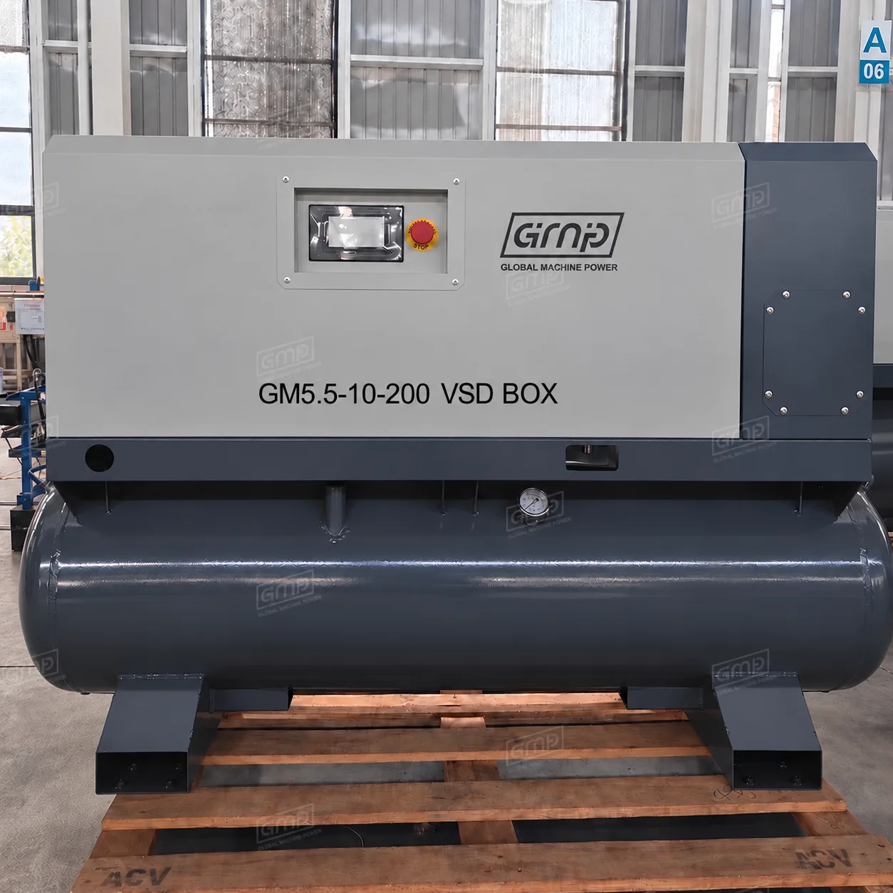 Винтовой компрессор GMP GM 5,5-10-200 VSD BOX (IP55)