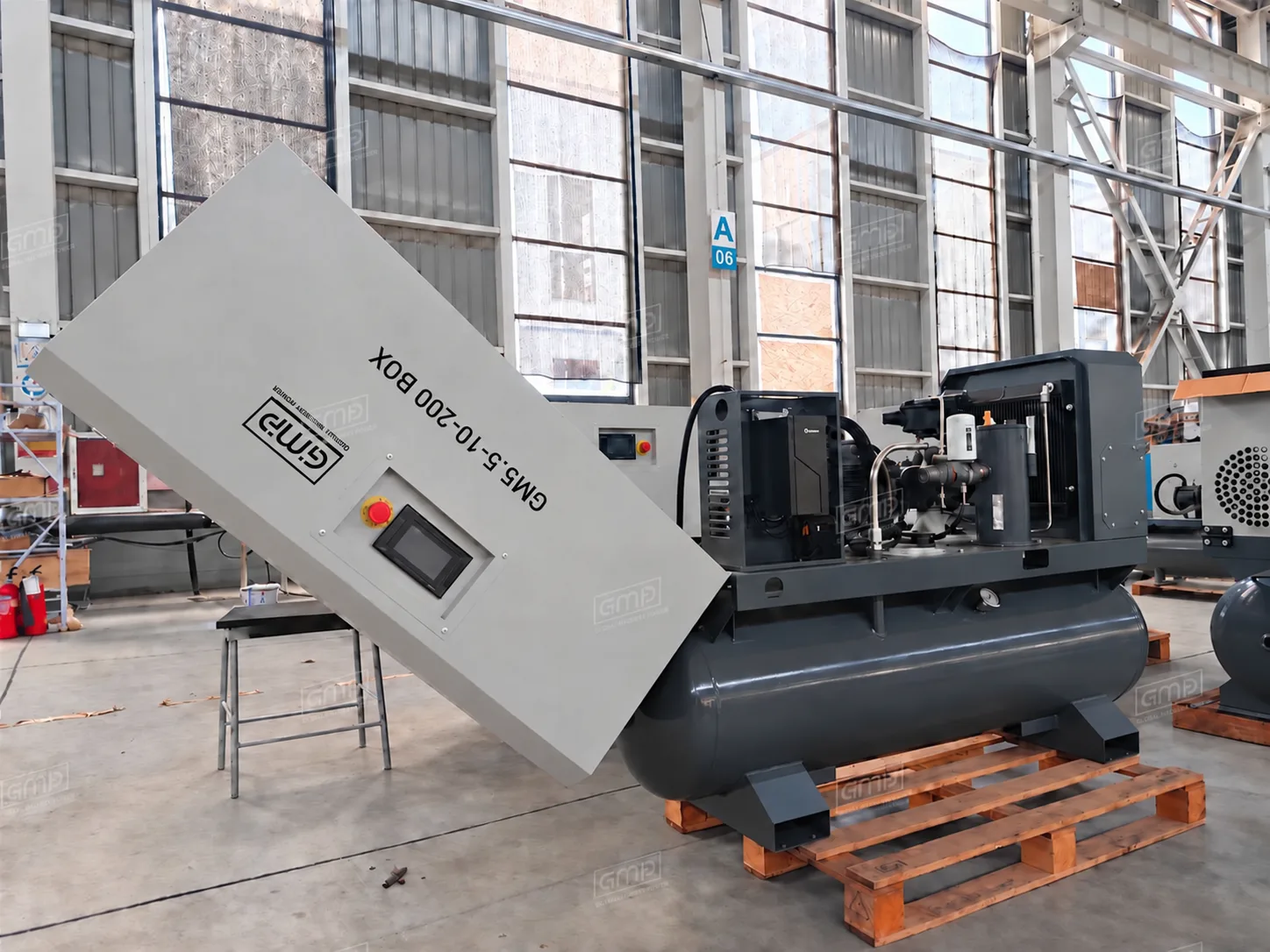 Винтовой компрессор GMP GM 5,5-10-200 BOX (IP54) — изображение 5