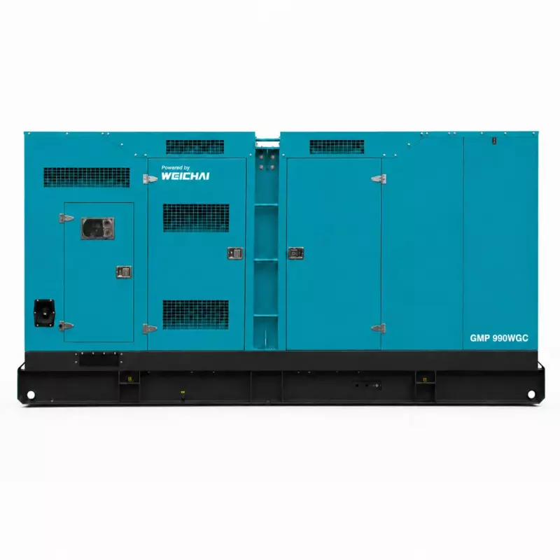 Дизельный генератор GMP 990WGC в кожухе