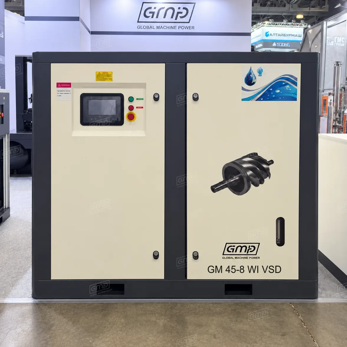 Безмасляный компрессор GMP GM 45-8 WI VSD