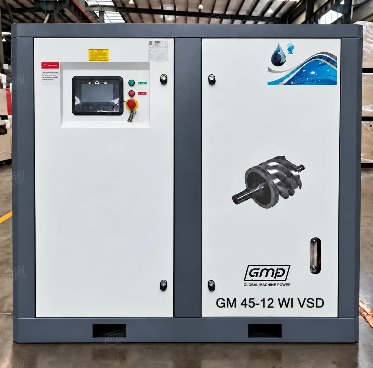 Безмасляный компрессор GMP GM 45-12 WI VSD