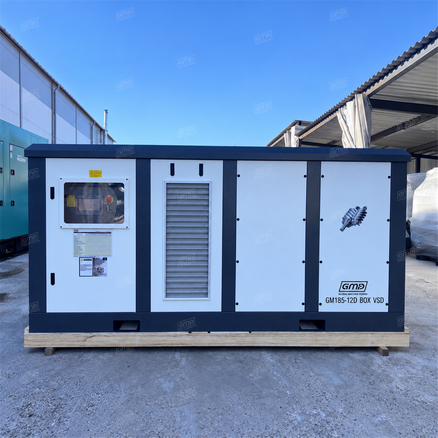 Винтовой компрессор GMP GM185-12D BOX VSD — изображение 3
