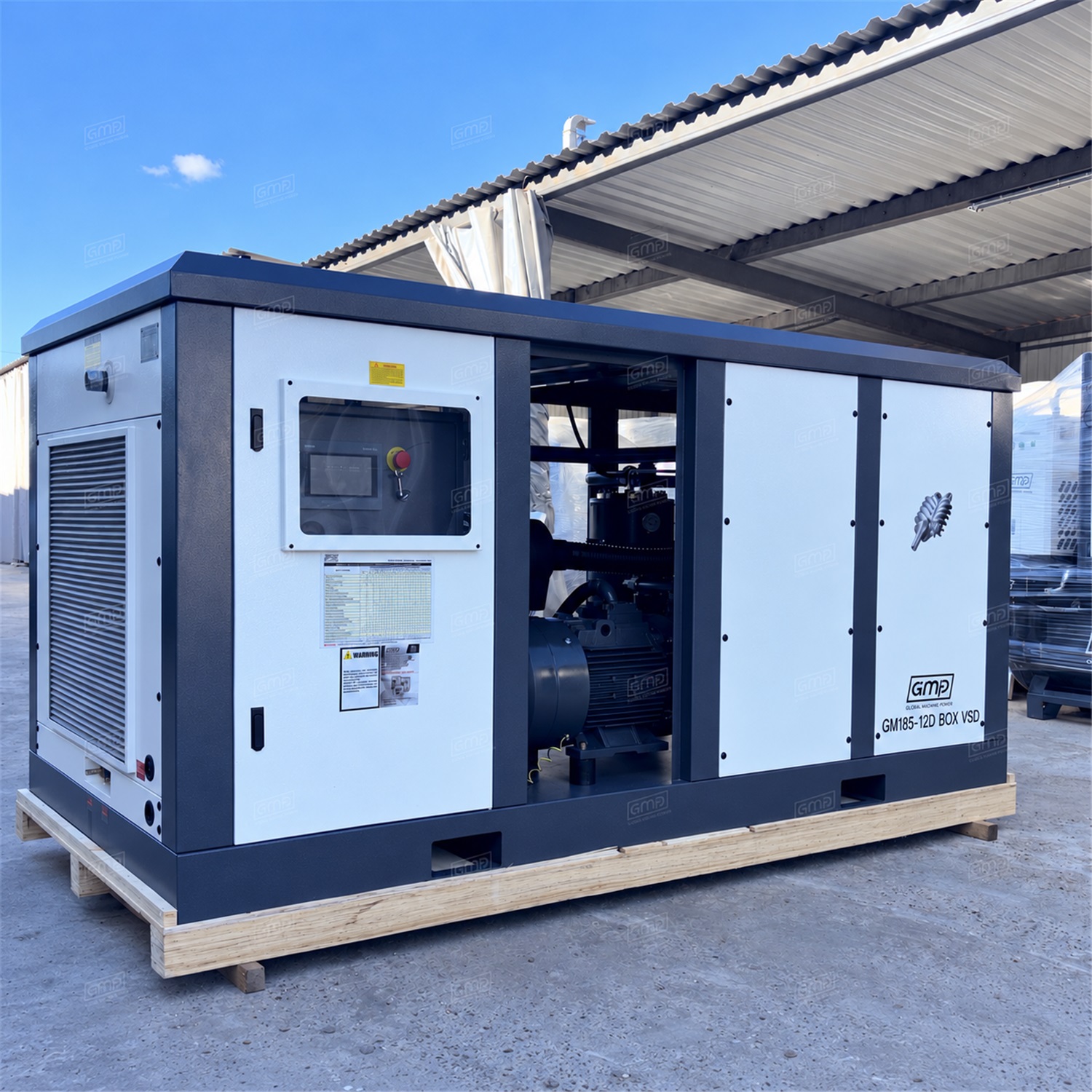 Винтовой компрессор GMP GM185-12D BOX VSD — изображение 5