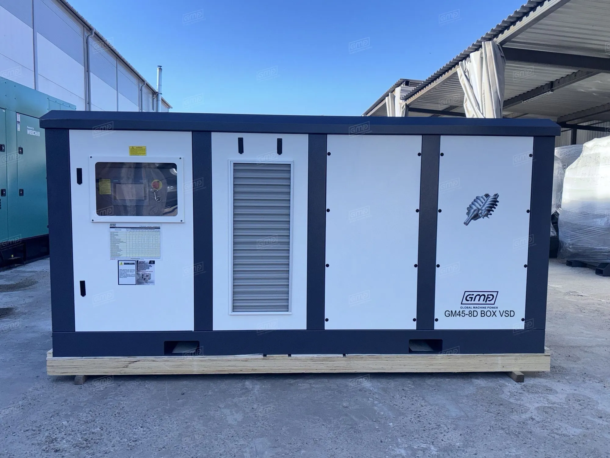 Винтовой компрессор GMP GM45-8D BOX VSD — изображение 3
