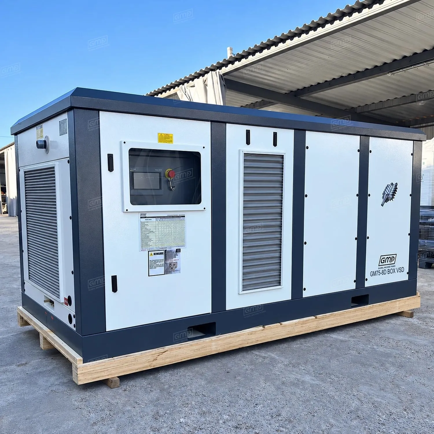 Винтовой компрессор GMP GM75-8D BOX VSD