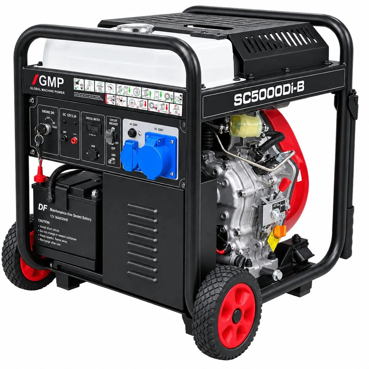 Дизельный генератор GMP SC5000Di-B